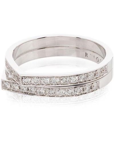 Repossi Antifer 18kt White Gold Diamond Ring