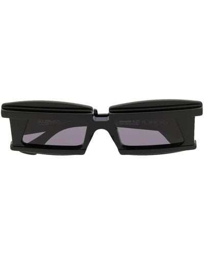 Kuboraum Gafas de sol con montura cuadrada - Negro