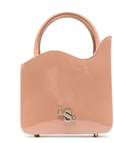 Le Silla Asymmetric Design Tote Bag - Pink