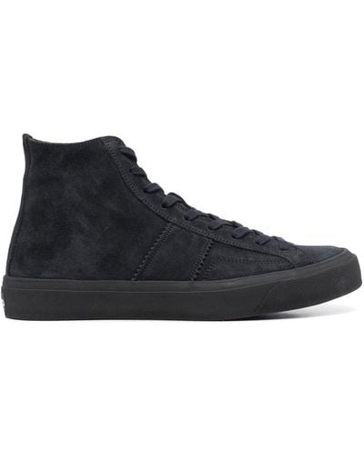 Tom Ford Cambridge High-top Sneakers - Blue