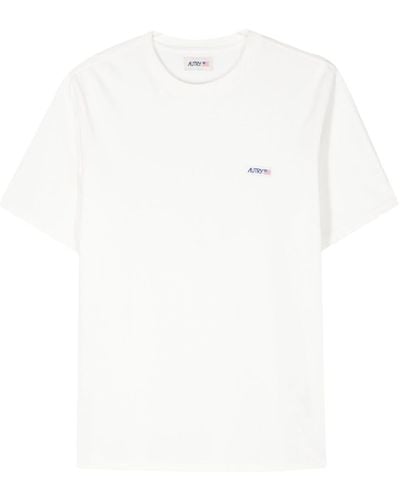 Autry T-shirt Girocollo Icon Logo - White