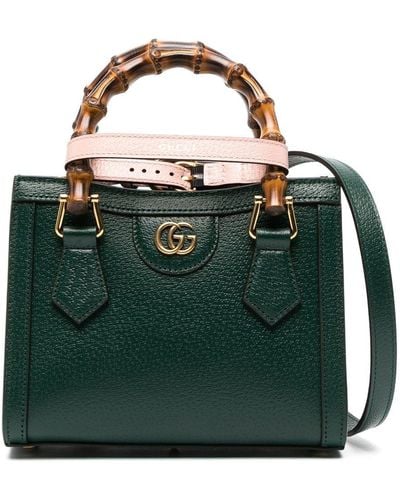 Gucci Diana Mini Tote Bag - Groen