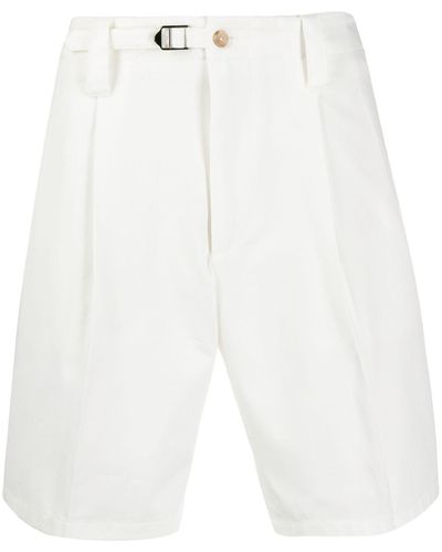 Dolce & Gabbana Shorts mit Bundfalten - Weiß