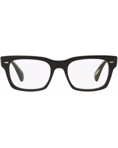 Oliver Peoples Ryce スクエア眼鏡フレーム - ブラック