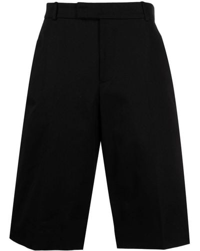 Alexander McQueen Knee-length Tailored Shorts - Black
