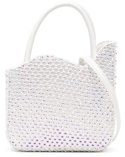 Le Silla Mini Ivy Shoulder Bag - White