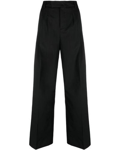 Briglia 1949 Pantalones anchos de talle alto - Negro