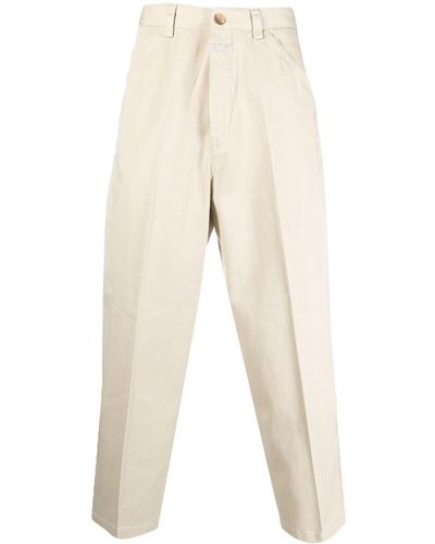 Closed Clifton Slimcut Trousers in Gray for Men  Lyst