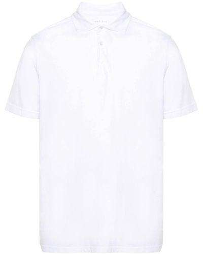 Fedeli Zero Jersey Polo Shirt - White