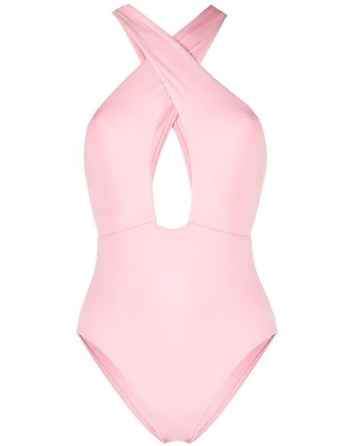 Bondi Born Klassischer Badeanzug - Pink