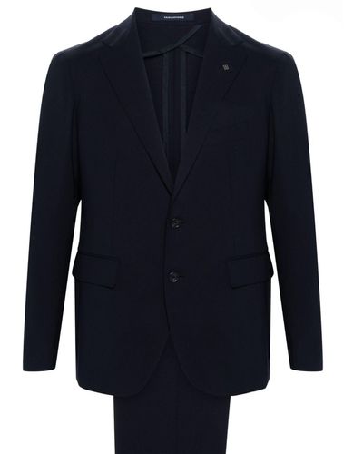 Tagliatore Single-breasted Wool Suit - ブルー