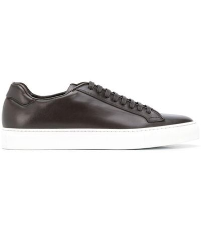 SCAROSSO Low Top Ugo Sneakers - Brown