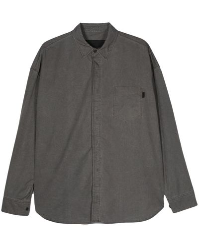 Juun.J Dyed Taffeta Shirt - Gray