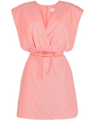 Bondi Born Kleid mit V-Ausschnitt - Pink