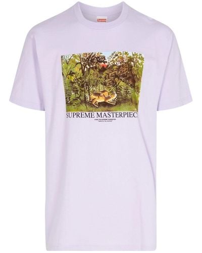 Supreme Camiseta Masterpieces - Blanco