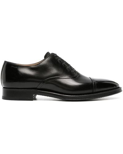 Bally Selby Leather Oxford Shoes - Black