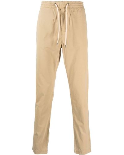 PS by Paul Smith Drawstring-waistband Chino Trousers - Natural
