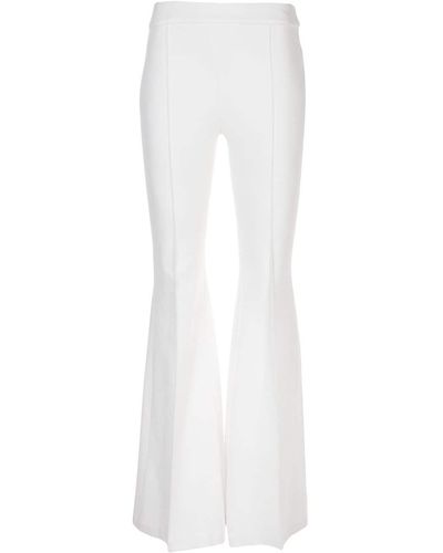 Rosetta Getty Pull On Flared Pants - White