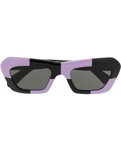 Retrosuperfuture Gafas de sol Zenya con montura cat eye - Negro