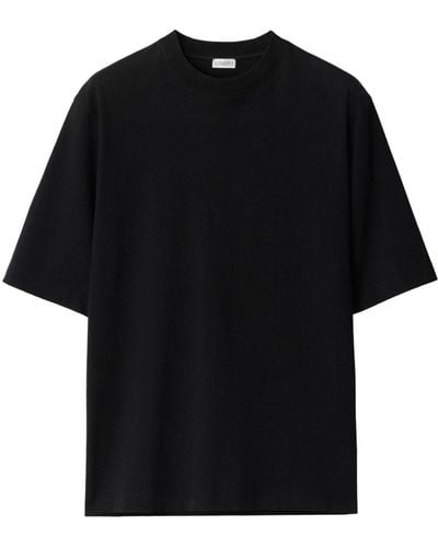 Burberry Katoenen T-shirt - Zwart