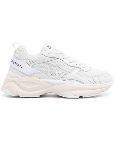 Stuart Weitzman Sneakers con applicazione logo - Bianco