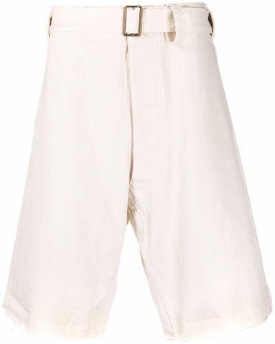 Maison Margiela Loose Fit Chino Shorts - White