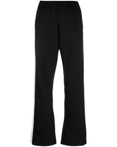 Givenchy Panelled-design Straight-leg Track Trousers - Black