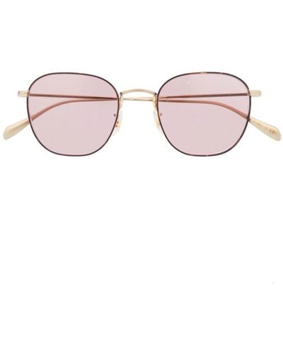 Oliver Peoples Clyne Square-frame Sunglasses - Pink