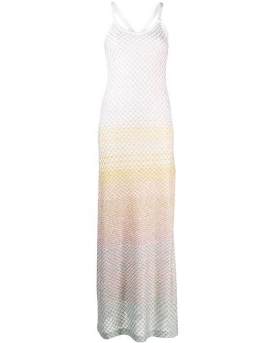 Missoni Sequin-embellished Knit Max Dress - White