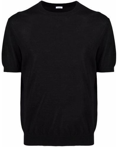 Malo T-shirt en coton - Noir