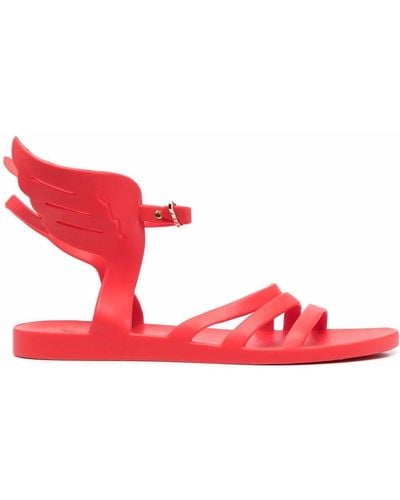 Ancient Greek Sandals Ikaria Jelly Sandals - Red