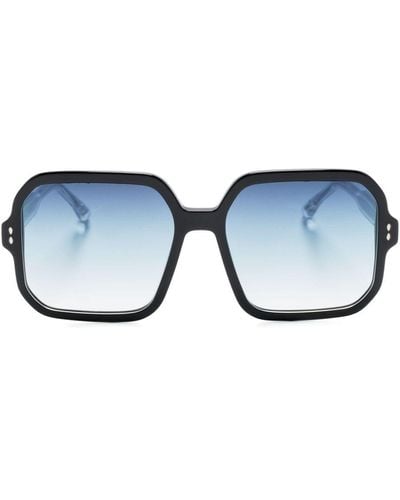Isabel Marant Square-Frame Sunglasses - Blue