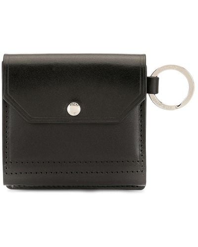 AS2OV Foldover Small Wallet - Black