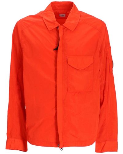 C.P. Company Zip-up shirt jacket - Rosso