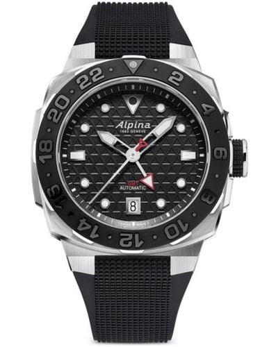 Alpina Reloj Seastrong Diver Extreme Automatic GMT de 40 mm - Negro