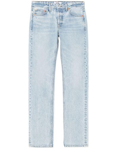 RE/DONE Straight Jeans - Blauw