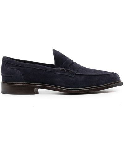 Tricker's Adam Slip-on Style Loafers - Blue