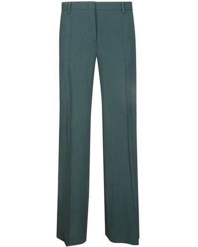 Alberto Biani Mid-rise tailored trousers - Grün