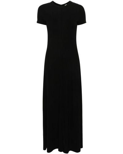 Totême Jersey Maxi-jurk - Zwart