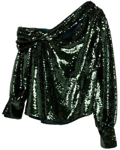 Jonathan Simkhai Alice Sequin-embellished Top - Black