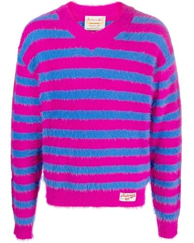 ANDERSSON BELL Gestreifter Pullover - Pink