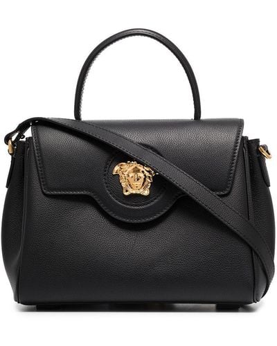 Versace 'la Medusa' Tote Bag - Black
