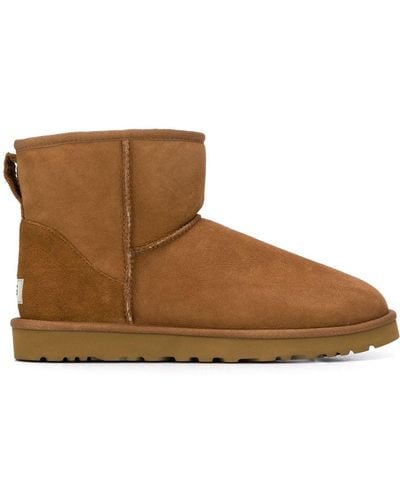 UGG Suede Ankle Boots - Brown