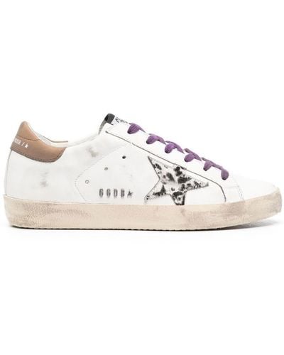 Golden Goose Super-star Leather Low-top Sneaker - White
