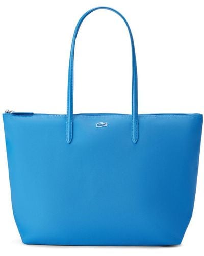 Lacoste Logo-appliqué Tote Bag - Blue