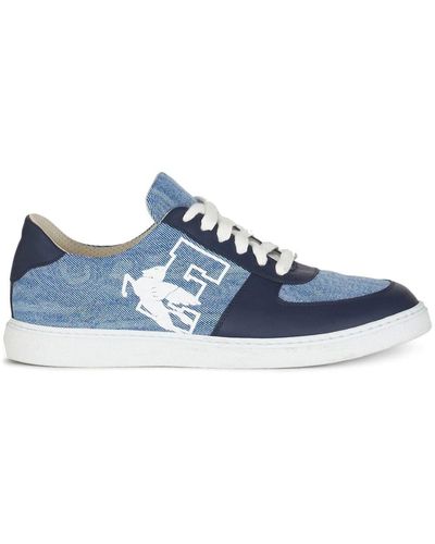 Etro Trainers With Print - Blue