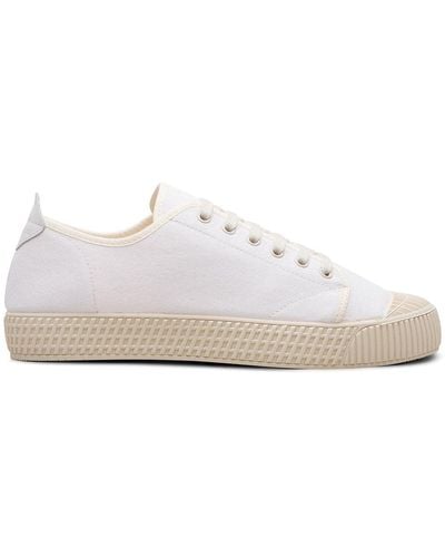 Car Shoe Low-top Trainers - White