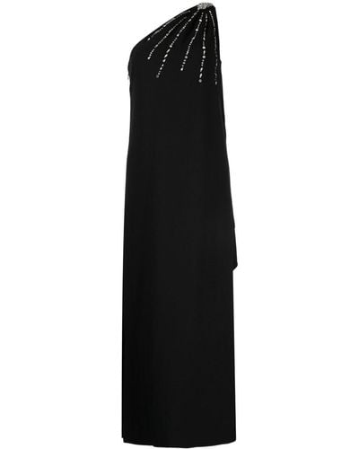 Sachin & Babi Leslie Crystal-embellished Dress - Black