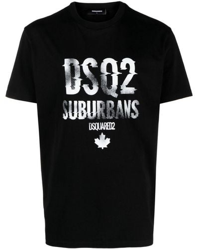 DSquared² Ceresio 9 Cool Fit T Shirt - Negro