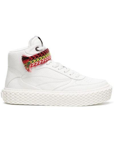Lanvin High-top Sneakers - Wit